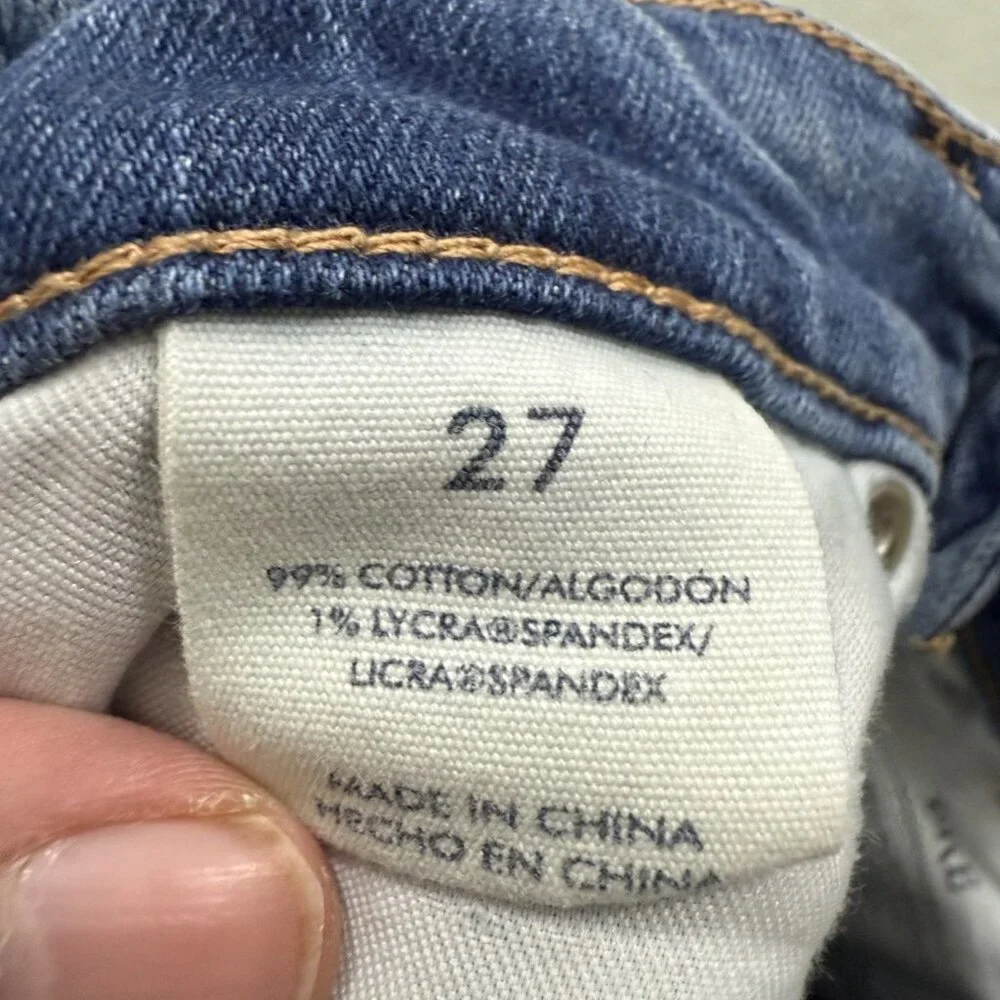 BKE Women’s Parker High Rise Ankle Skinny Jeans SZ 27 - Picture 9 of 12